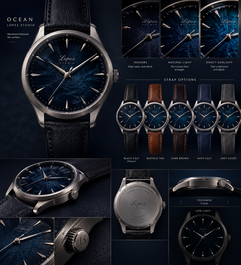 Lopez Studio Automatic — Deep Blue (Coming Soon)
