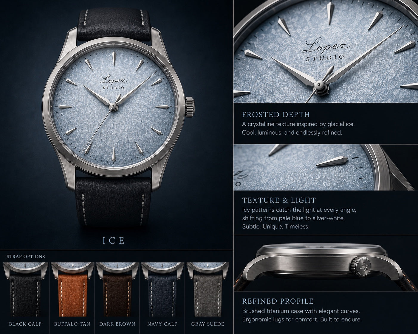 Lopez Studio Automatic — Ice (Coming Soon)